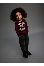 name it Bella Mom emb Jeans Medium Grey Flower