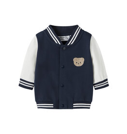 name it Robinson Sweat Cardigan Navy Blazer