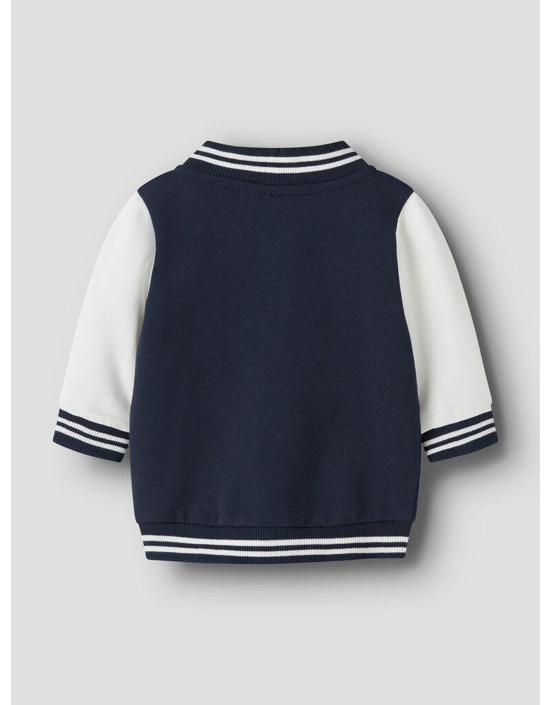 name it Robinson Sweat Cardigan Navy Blazer