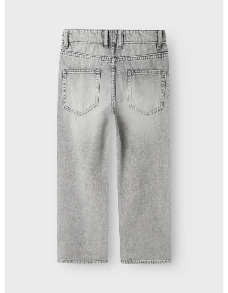name it Ryan Straight Jeans Light Grey Denim