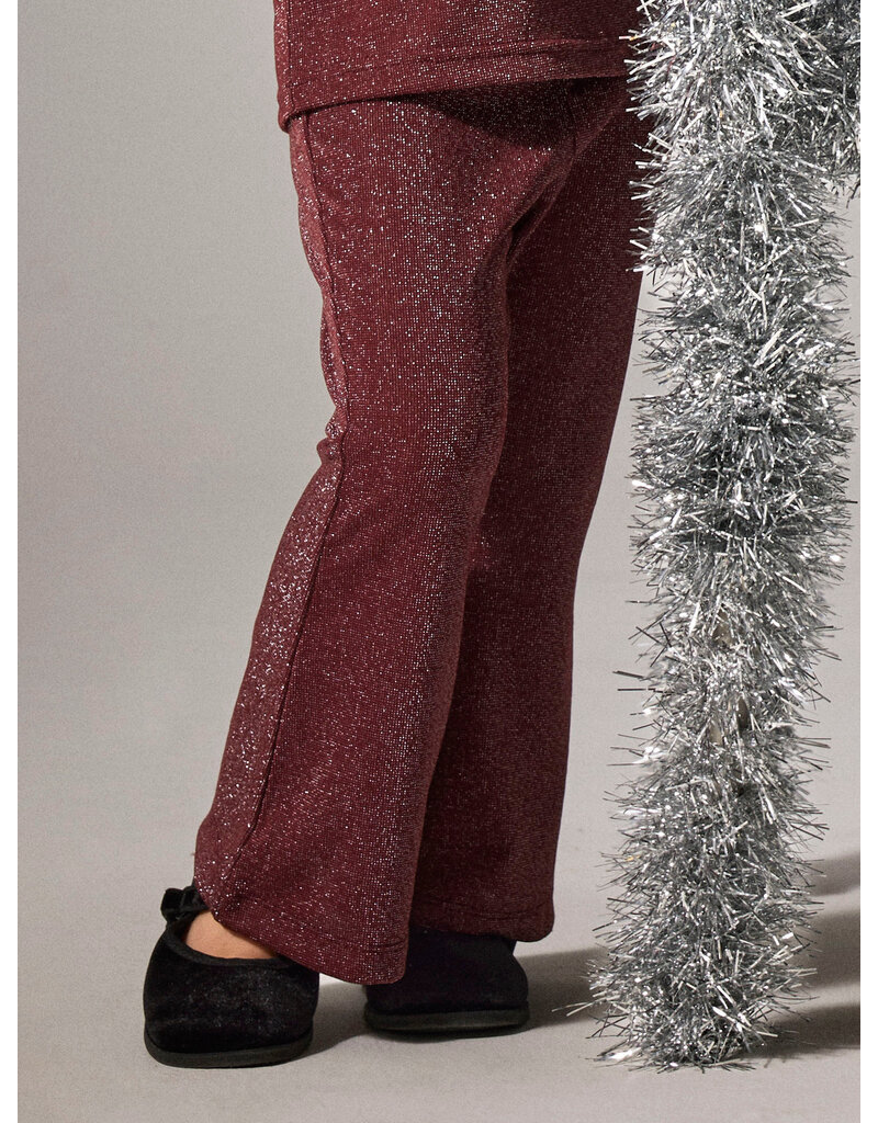 name it Roisin Bootcut Pants Burgundy