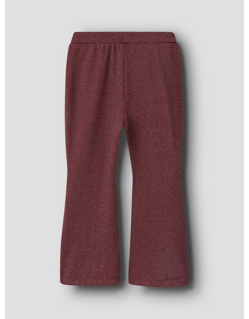 name it Roisin Bootcut Pants Burgundy