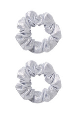 name it Glitter 2P Hairelastics Silver