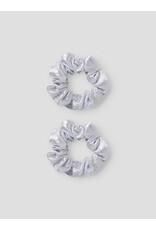 name it Glitter 2P Hairelastics Silver