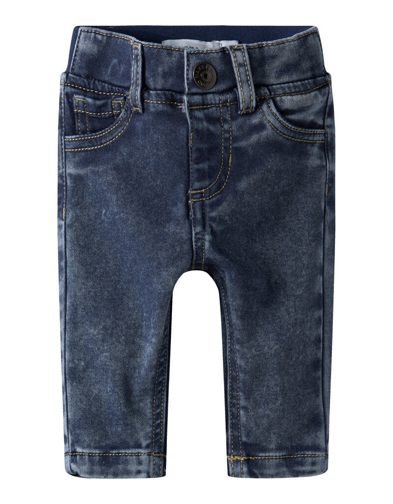 name it Silas Twist Jeans Dark Blue Denim