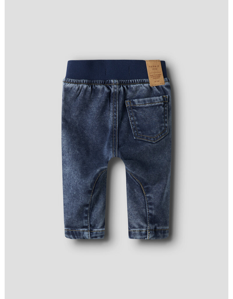 name it Silas Twist Jeans Dark Blue Denim