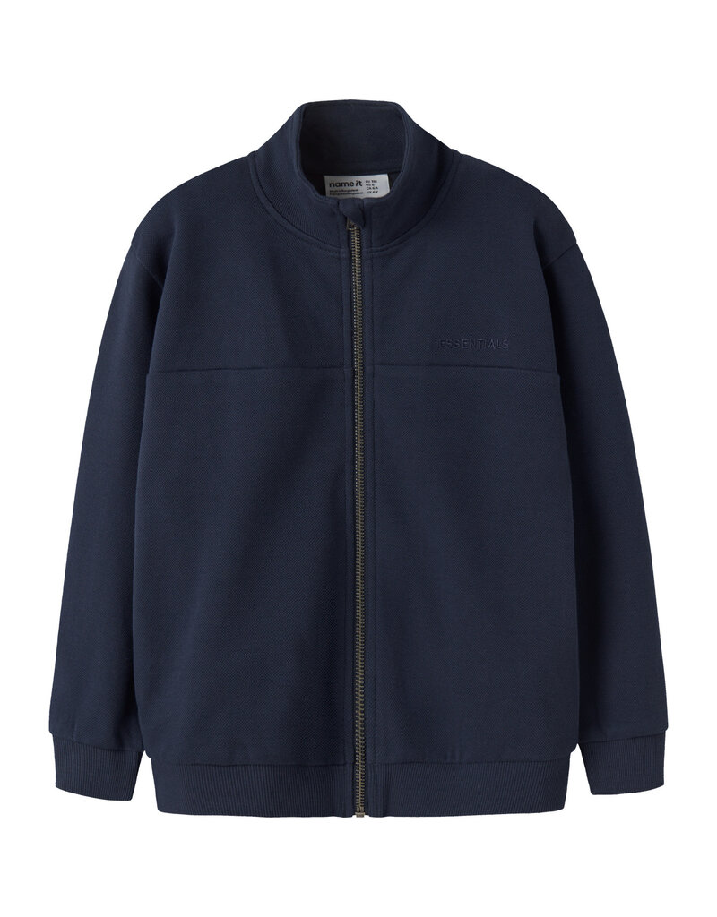 name it Ross Reg Cardigan Navy Blazer
