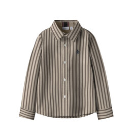 name it Rekid Shirt Island Fossil Thin Stripe