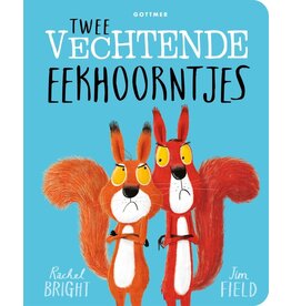 Gottmer Twee vechtende eekhoorntjes (kartonboek)