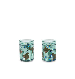 Konges Sløjd 2 Pack Glitter Cups Crocodile
