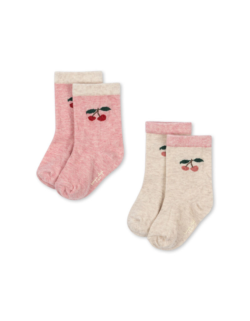 Konges Sløjd 2 Pack Cherry Sock Cherry
