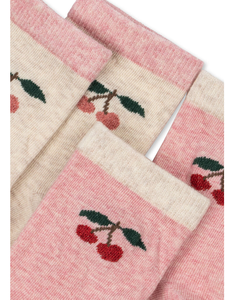 Konges Sløjd 2 Pack Cherry Sock Cherry