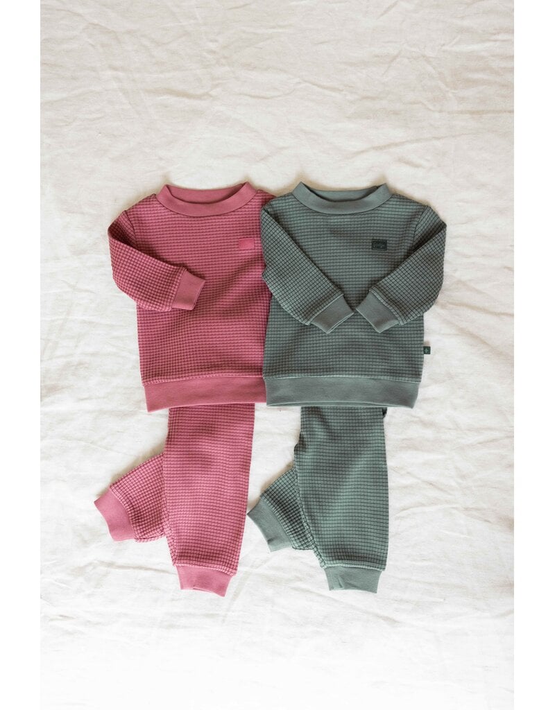 Feetje Wafelpyjama Family Limited Berry