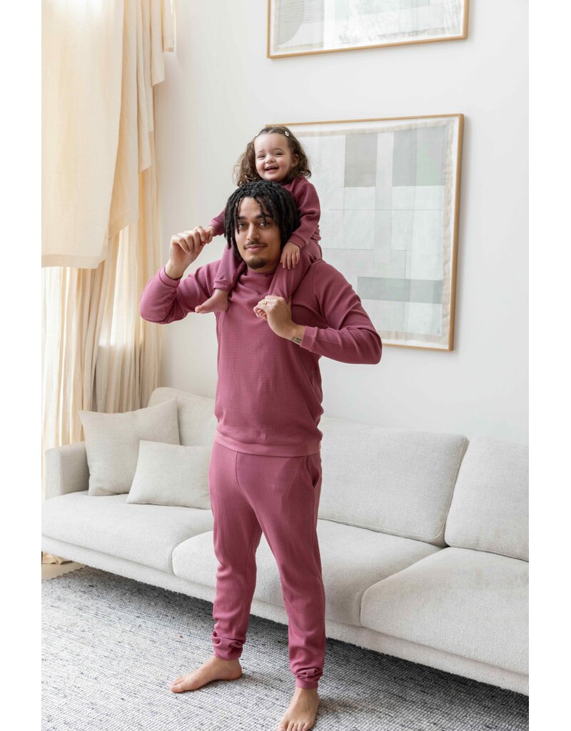Feetje Wafelpyjama Family Limited Berry
