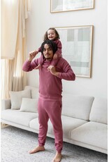 Feetje Wafelpyjama Family Volwassenen Berry