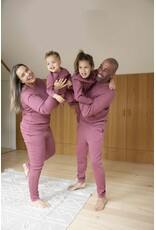 Feetje Wafelpyjama Family Volwassenen Berry