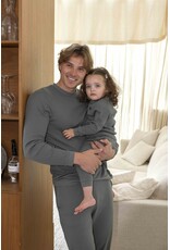 Feetje Wafelpyjama Family Limited Volwassen Zeegroen
