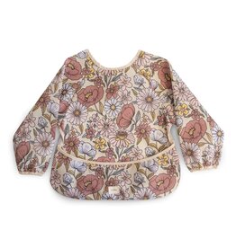 Mushie Slab Lange mouw Retro Flowers 6-12MND