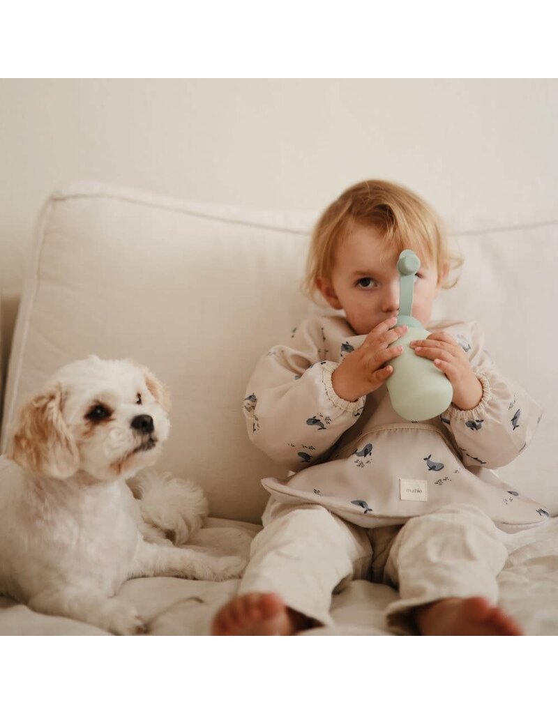 Mushie Slab Lange Mouwen Whales 6-24MND