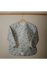 Mushie Lange Mouw Slab Blue Flowers (6-24MND)