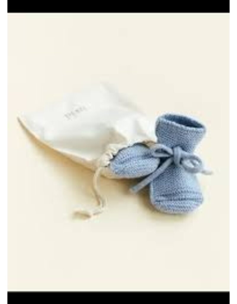 Hvid Booties Blue