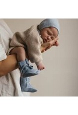 Hvid Booties Blue