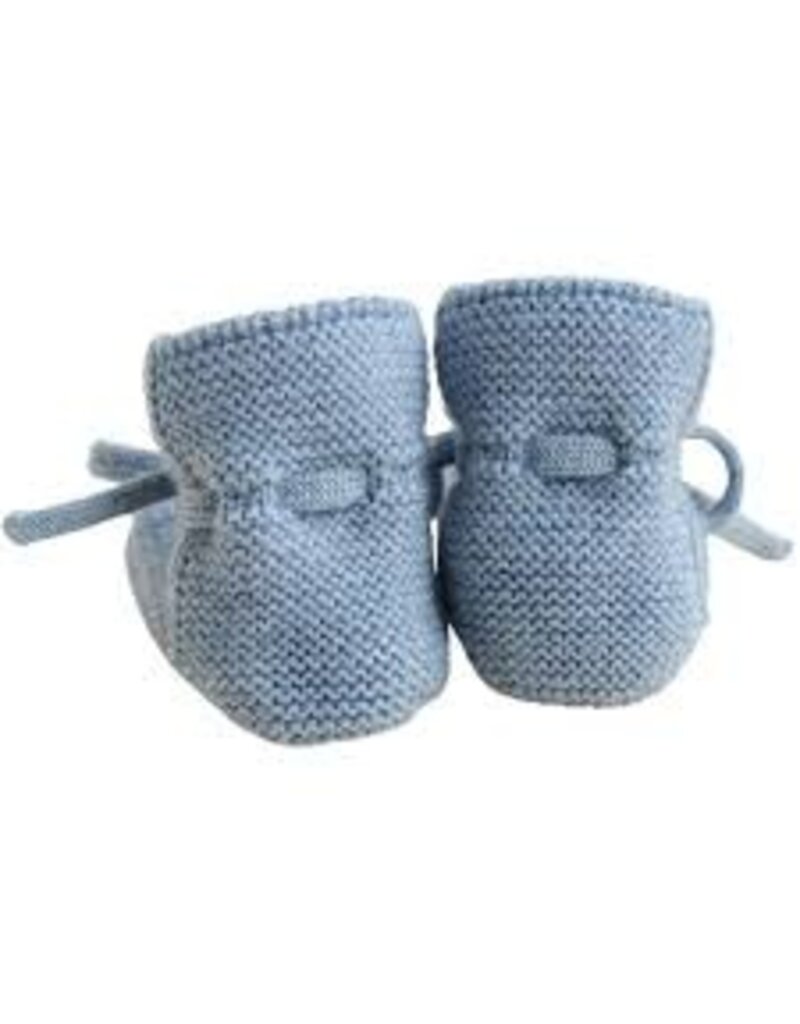 Hvid Booties Blue