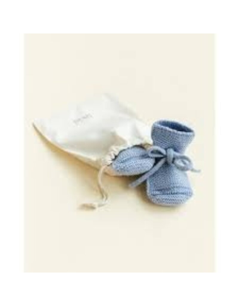 Hvid Booties Blue