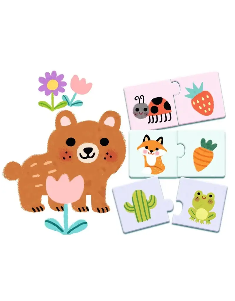 Djeco Puzzel Duo Kleuren