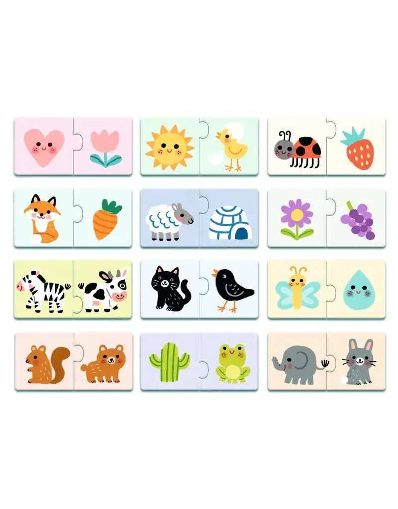 Djeco Puzzel Duo Kleuren