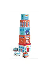 Djeco Stapelblokken TopaniCar