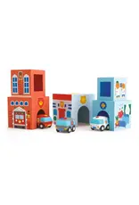 Djeco Stapelblokken TopaniCar