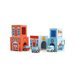 Djeco Stapelblokken TopaniCar