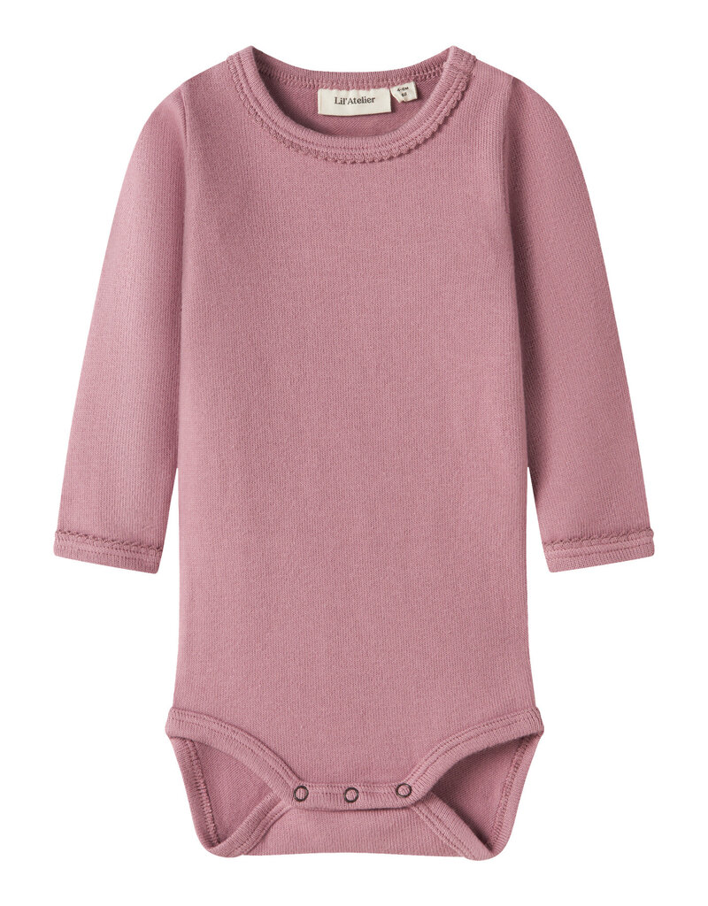 Lil' Atelier Thora Haf Slim Body Nostalgia Rose