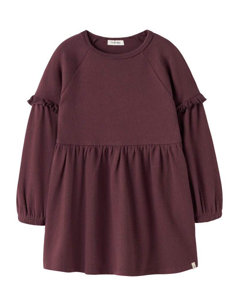 Lil' Atelier Thora Hyn Dress Catawba Grape