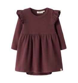 Lil' Atelier Thora Hun Body Dress Catawba Grape
