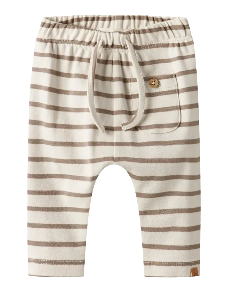 Lil' Atelier Limia Loose Pants Turtledove Sepia Tint