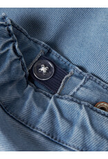 name it Rose Shaped emb Jeans Denim Blue Flower