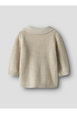 name it Tant Knit Polo Peyote Melange