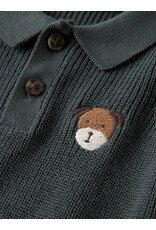 name it Tant Knit Polo Urban Chic