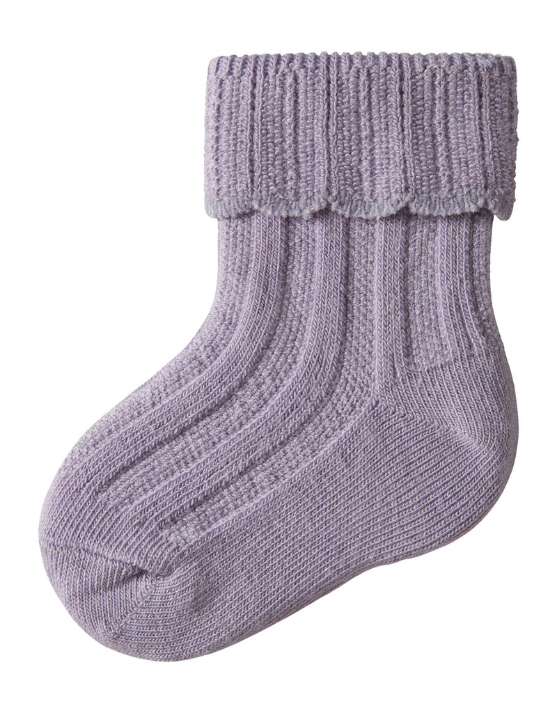 name it Trish Sock lavender Gray