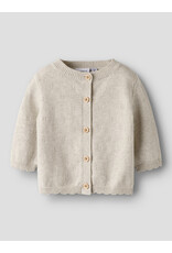 name it Sully Knit Cardigan Peyote Melange