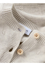 name it Sully Knit Cardigan Peyote Melange
