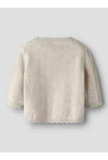 name it Sully Knit Cardigan Peyote Melange