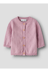 name it Sully Knit Cardigan Keepsake Lilac