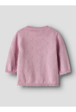 name it Sully Knit Cardigan Keepsake Lilac