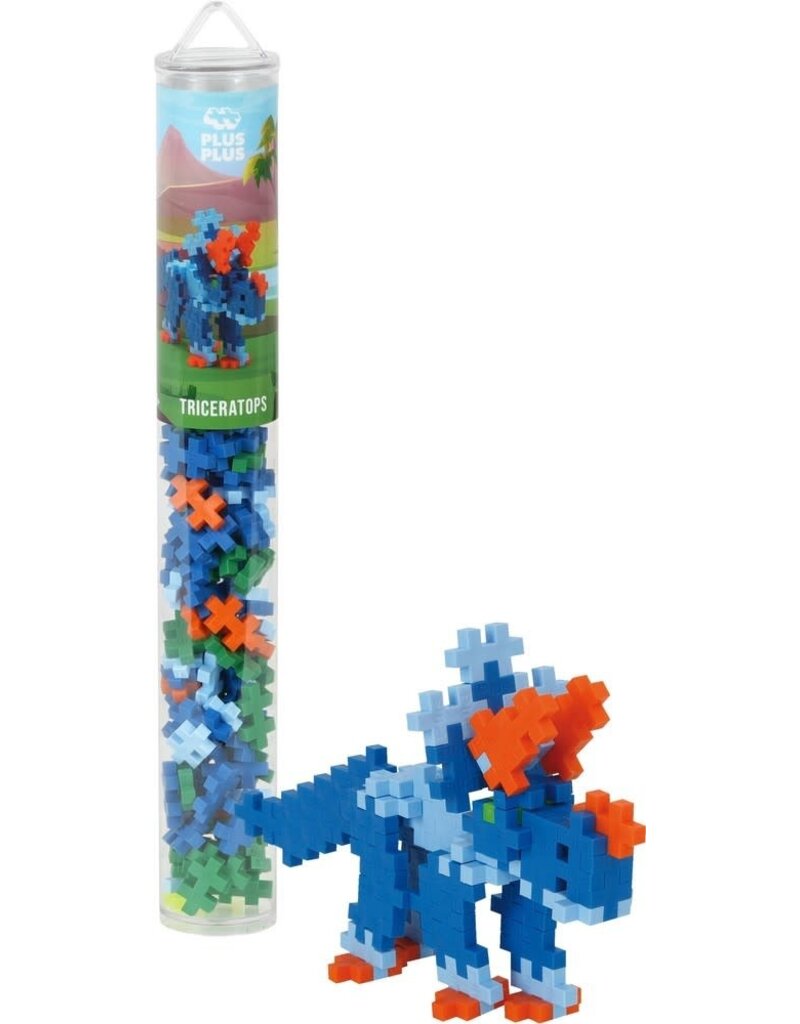 Plus Plus Tube Triceratops 100 stuks