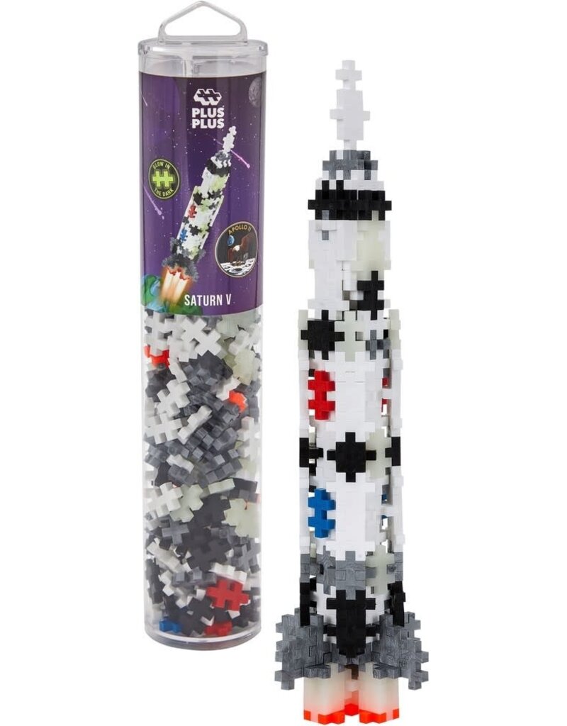 Plus Plus Tube Saturn V raket 240 stuks