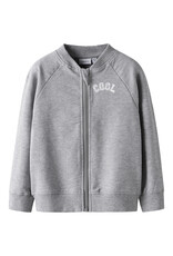 name it Talli Sweat Cardigan Grey Melange