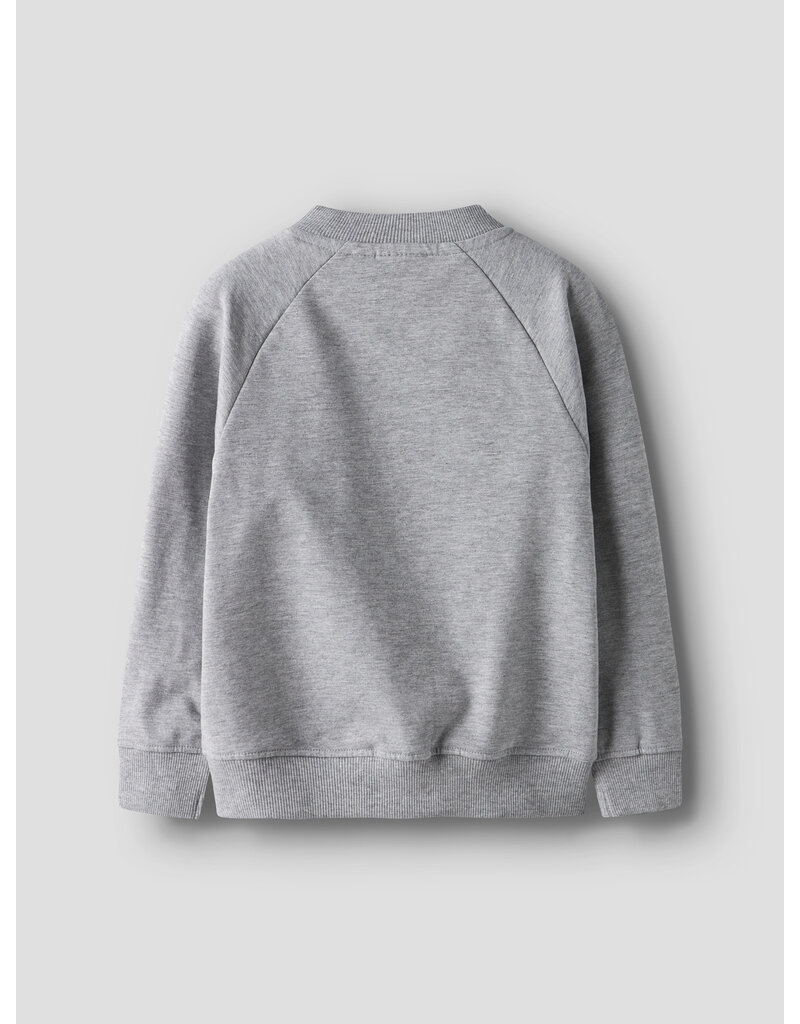 name it Talli Sweat Cardigan Grey Melange